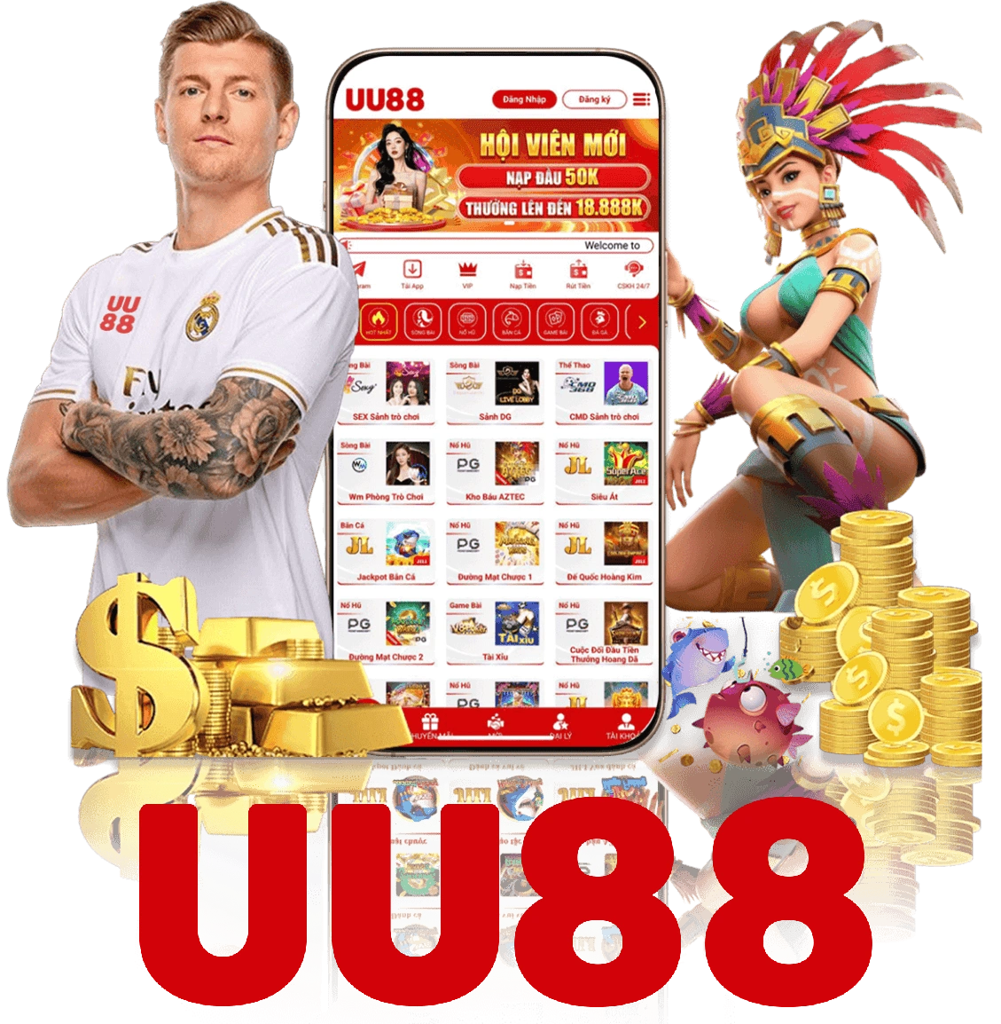 Dịch vụ mobile và ứng dụng Uu88 trên thiết bị di động